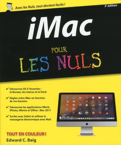 Couverture de l’ouvrage iMac Pour les Nuls, 5e édition