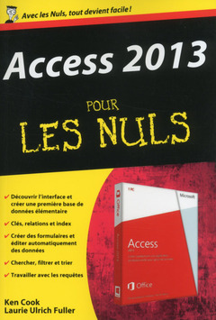 Couverture de l’ouvrage Access 2013 Poche Pour les nuls