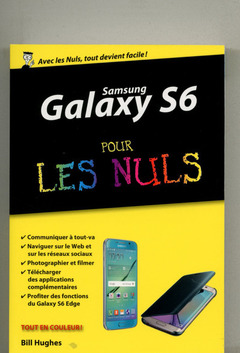 Couverture de l’ouvrage Samsung Galaxy S6 Poche Pour les Nuls