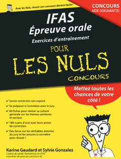 Cover of the book IFAS : Epreuve orale Exercices d'entraînement Pour les Nuls Concours