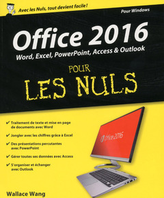 Couverture de l’ouvrage Office 2016 Pour les Nuls