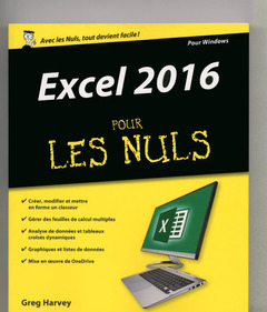 Couverture de l’ouvrage Excel 2016 Pour les Nuls