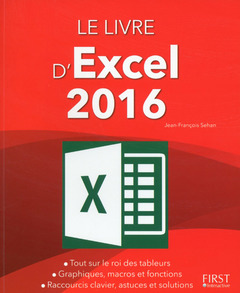 Couverture de l’ouvrage Le Livre d'Excel 2016