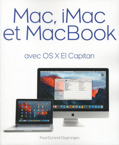 Couverture de l’ouvrage Mac iMac et MacBook