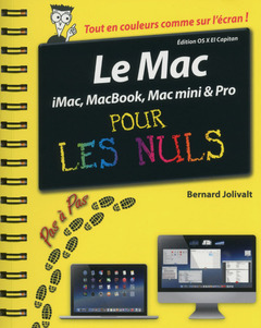 Couverture de l’ouvrage Le Mac ed OS X El Capitan Pas à pas Pour les Nuls