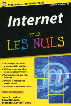 Couverture de l’ouvrage Internet Ed Windows 10 Poche Pour les Nuls