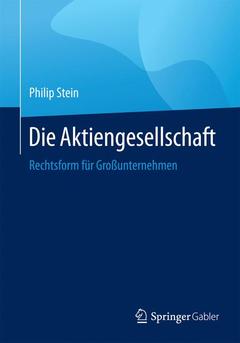 Cover of the book Die Aktiengesellschaft