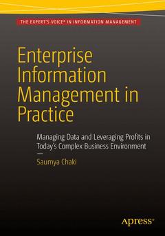 Couverture de l’ouvrage Enterprise Information Management in Practice