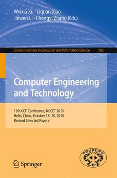 Cover of the book Computer Engineering and Technology