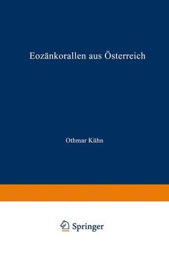Couverture de l’ouvrage Eozänkorallen aus Österreich
