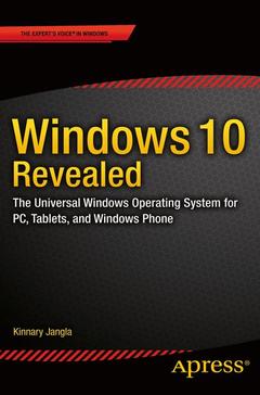 Couverture de l’ouvrage Windows 10 Revealed
