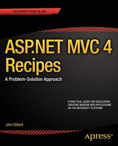 Couverture de l’ouvrage ASP.NET MVC 4 Recipes