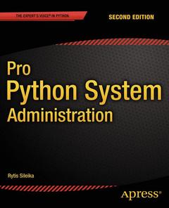 Couverture de l’ouvrage Pro Python System Administration