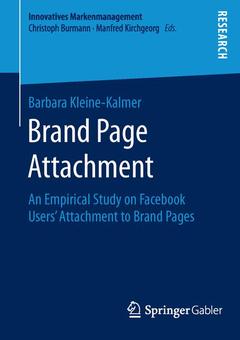 Couverture de l’ouvrage Brand Page Attachment