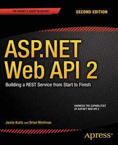 Cover of the book ASP.NET Web API 2: Building a REST Service from Start to Finish 