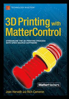 Couverture de l’ouvrage 3D Printing with MatterControl