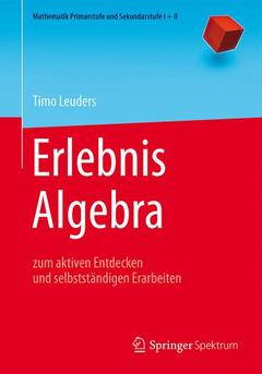 Couverture de l’ouvrage Erlebnis Algebra