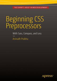Couverture de l’ouvrage Beginning CSS Preprocessors