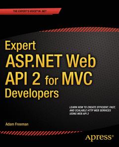 Cover of the book Expert ASP.NET Web API 2 for MVC Developers