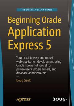 Couverture de l’ouvrage Beginning Oracle Application Express 5
