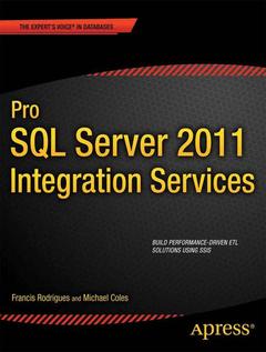 Couverture de l’ouvrage Pro SQL Server 2012 Integration Services