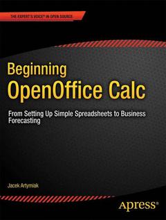 Couverture de l’ouvrage Beginning OpenOffice Calc