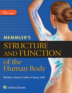 Couverture de l’ouvrage Memmler's Structure and Function of the Human Body, HC