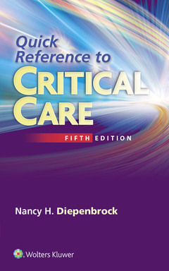 Cover of the book Quick Reference to Critical Care 