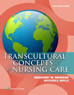 Couverture de l’ouvrage Transcultural Concepts in Nursing Care
