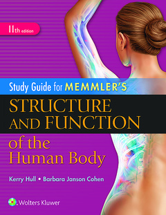 Couverture de l’ouvrage Study Guide for Memmler's Structure and Function of the Human Body