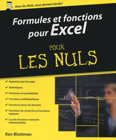 Cover of the book Formules et fonctions pour Excel pour les nulsVersions 2010, 2013 et 2016