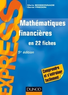 Couverture de l’ouvrage Mathématiques financières en 22 fiches