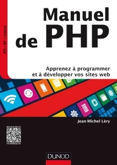 Couverture de l’ouvrage Manuel de PHP - Apprenez à programmer et à développer vos sites web