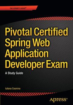 Couverture de l’ouvrage Pivotal Certified Spring Web Application Developer Exam