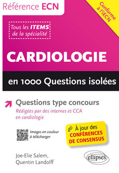 Cover of the book Cardiologie en 1000 questions isolées