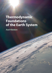 Couverture de l’ouvrage Thermodynamic Foundations of the Earth System