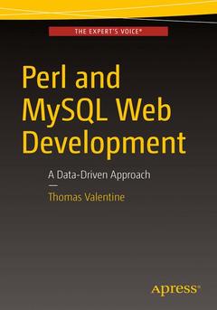 Couverture de l’ouvrage Perl and MySQL Web Development