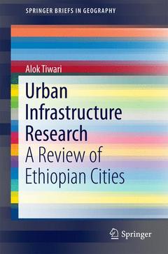 Cover of the book Urban Infrastructure Research