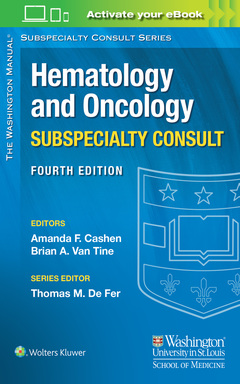 Cover of the book The Washington Manual Hematology and Oncology Subspecialty Consult