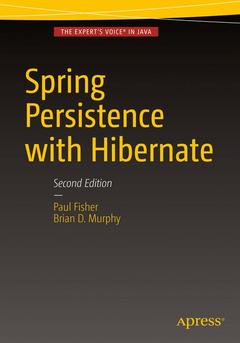 Couverture de l’ouvrage Spring Persistence with Hibernate