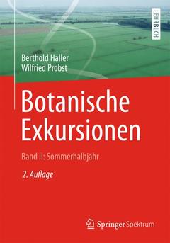 Cover of the book Botanische Exkursionen, Bd. II: Sommerhalbjahr