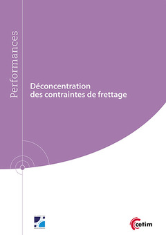 Cover of the book Déconcentration des contraintes de frettage (Réf : 9Q272)