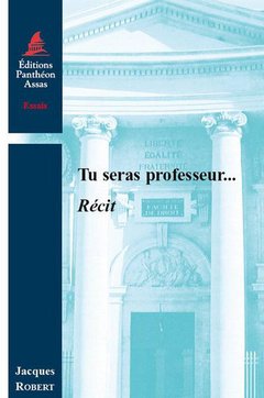 Cover of the book TU SERAS PROFESSEUR