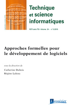 Cover of the book Technique et science informatiques RSTI série TSI Volume 34 N° 5/Septembre-Octobre 2015