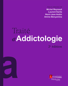 Cover of the book Traité d'addictologie