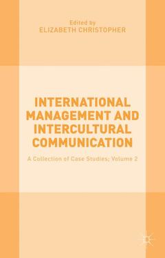 Couverture de l’ouvrage International Management and Intercultural Communication