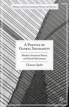 Cover of the book A Poetics of Global Solidarity