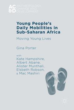 Cover of the book Young People’s Daily Mobilities in Sub-Saharan Africa