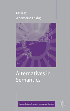 Couverture de l’ouvrage Alternatives in Semantics