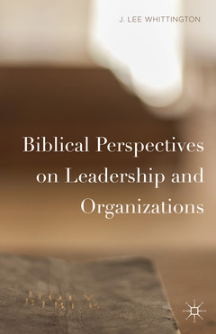 Couverture de l’ouvrage Biblical Perspectives on Leadership and Organizations